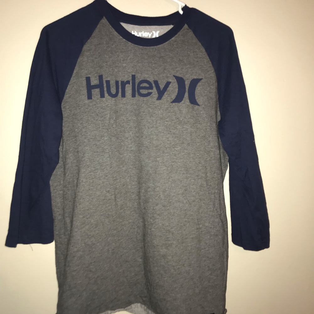 Hurley baseball style shirt